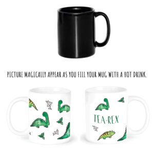 "Tea-rex"  Сeramic magic Mugs. You can choose the shape and volume