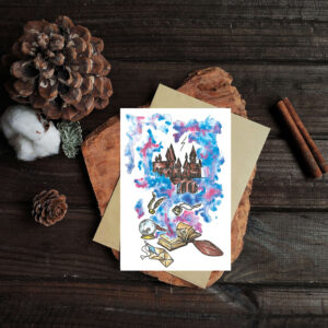Postcard "Hogwarts"