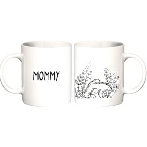 ."mom"  Сeramic Mugs. You can choose the shape and volume