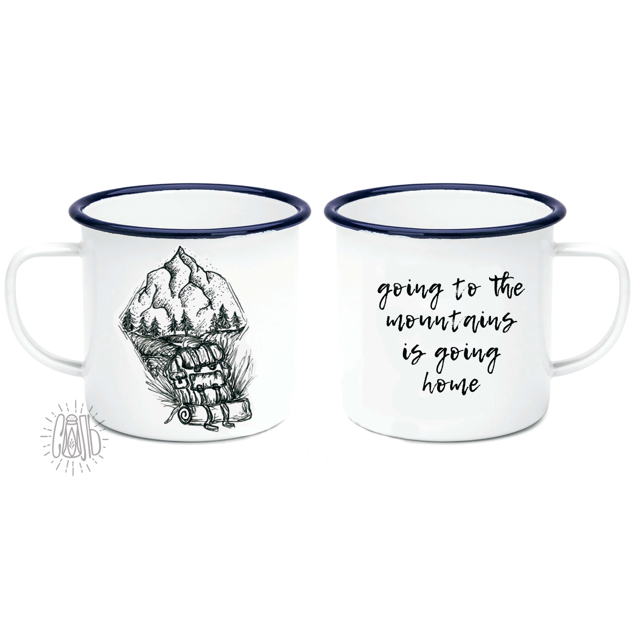 Camping mug "Backpack" - Image 2