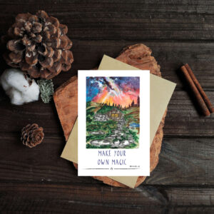 Postcard "magic"