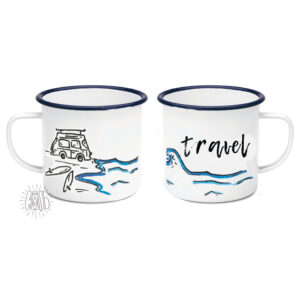 Camping mug "Travel"