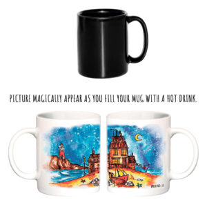 "lighthouse 3"  Сeramic magic Mugs. You can choose the shape and volume