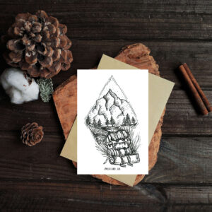 Postcard "backpack"
