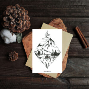 Postcard "rocky mountain"