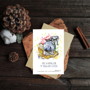 Postcard "Hogwarts hat"