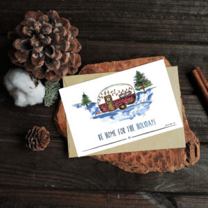 Postcard "Holydays"