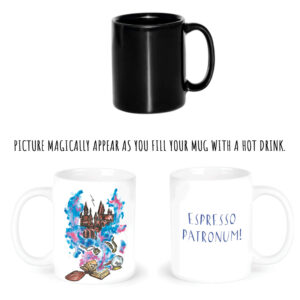 "Espresso patronum"  Сeramic magic Mugs. You can choose the shape and volume