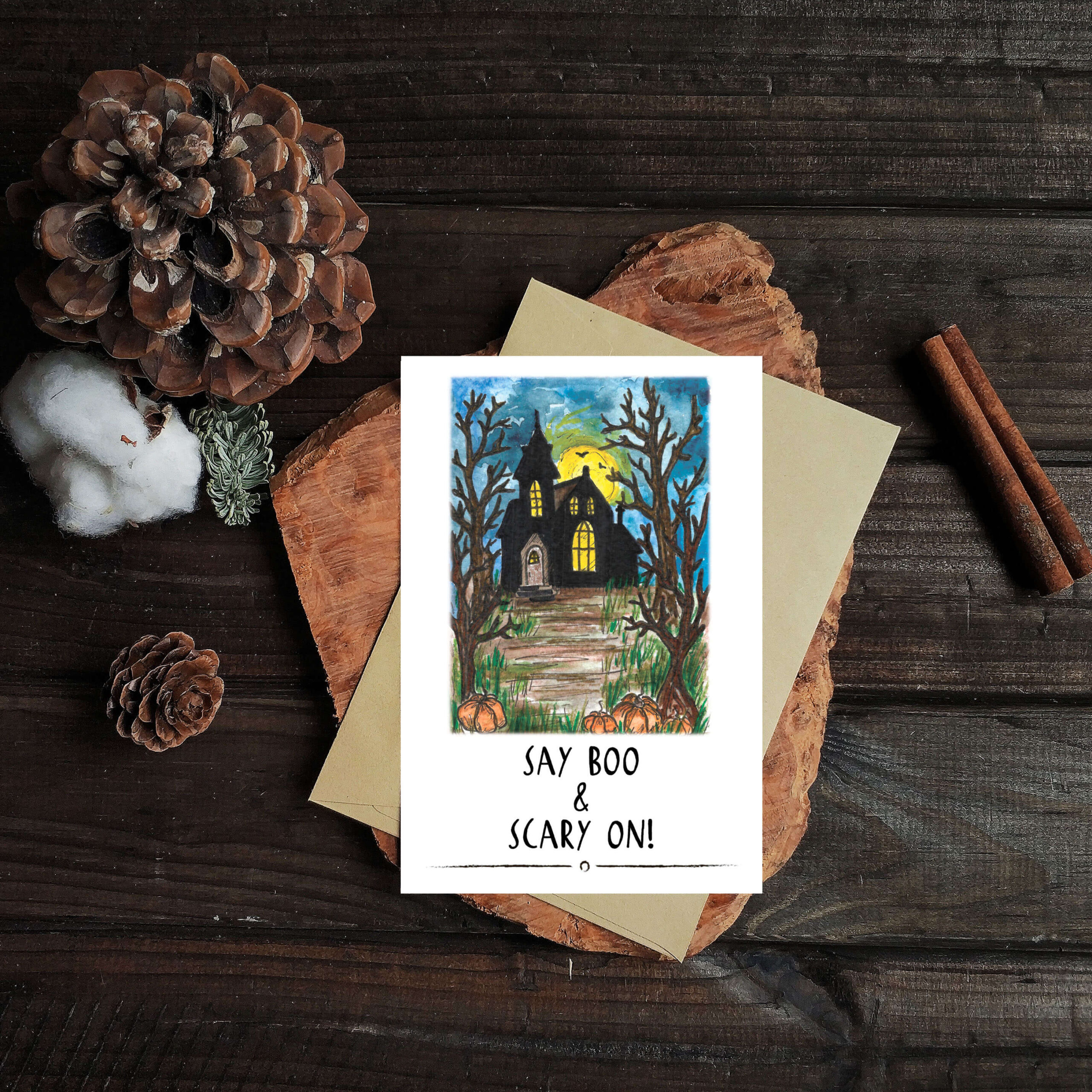 Postcard "Halloween 2"