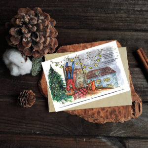 Postcard "разом"