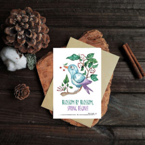 Postcard "Bird"