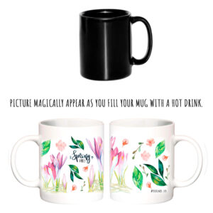 "Spring vibes "  Сeramic magic Mugs. You can choose the shape and volume