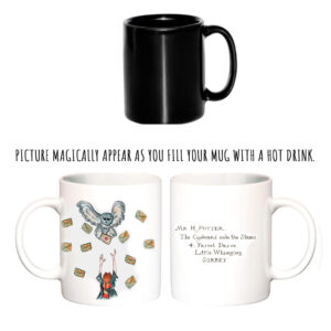 "Harry's letters"  Сeramic magic Mugs. You can choose the shape and volume
