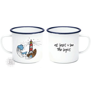 Camping mug " lighthouse"