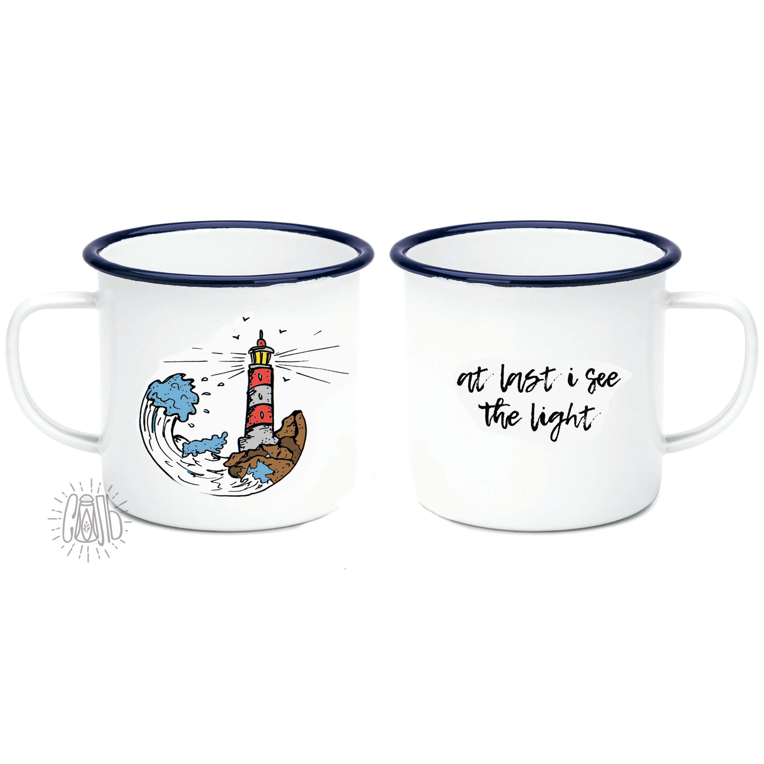 Camping mug " lighthouse"