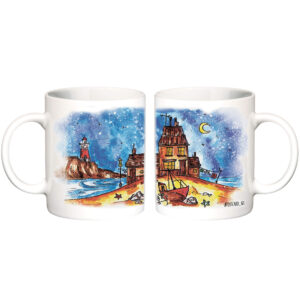 "lighthouse 3"  Сeramic Mugs. You can choose the shape and volume