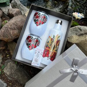 Wine box for two persons "#5"