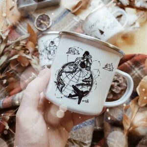 Camping mug "travel boy"