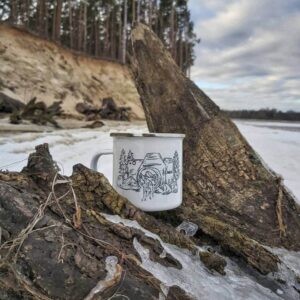 Camping mug "camera"