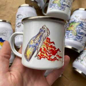 Camping mug "Bandera smoothie"