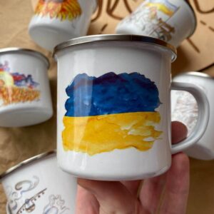 Camping mug "Ukraine"