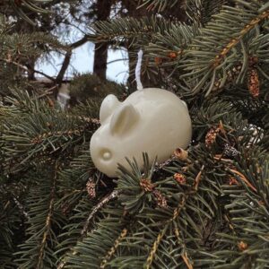 Candle "Easter bunny"
