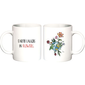 "Flower"  Сeramic Mugs. You can choose the shape and volume