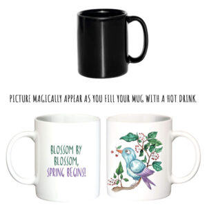 "blossom"  Сeramic magic Mugs. You can choose the shape and volume