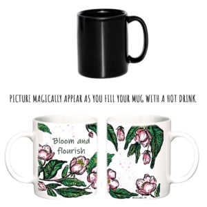"bloom and flourish"  Сeramic magic Mugs. You can choose the shape and volume