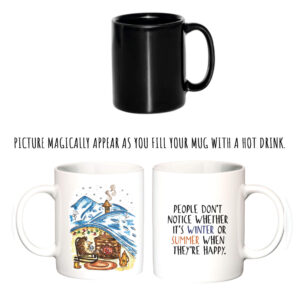"hedgehog in a hole"  Сeramic magic Mugs. You can choose the shape and volume