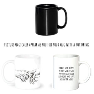 "our hands"  Сeramic magic Mugs. You can choose the shape and volume