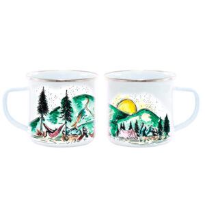 Camping mug "tent"