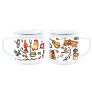 Camping mug "the comfort of camping"