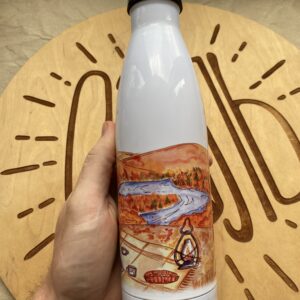 ” fall” Thermos Bottle. You can choose the shape and volume