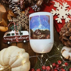 "tent" Vacuum Insulated Coffee Mugs. You can choose the shape and volume
