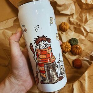 "Harry Potter" Vacuum Insulated Coffee Mugs. You can choose the shape and volume