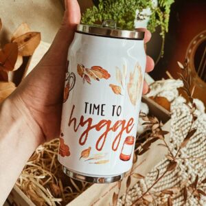 "hygge" Vacuum Insulated Coffee Mugs. You can choose the shape and volume