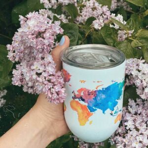 "map" Vacuum Insulated Coffee Mugs. You can choose the shape and volume
