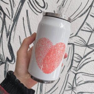"heart" Vacuum Insulated Coffee Mugs. You can choose the shape and volume