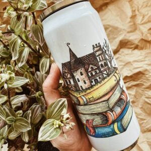 "books" Vacuum Insulated Coffee Mugs. You can choose the shape and volume