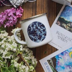 Camping mug " starry sky"