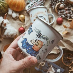 Camping mug "ravenclaw"