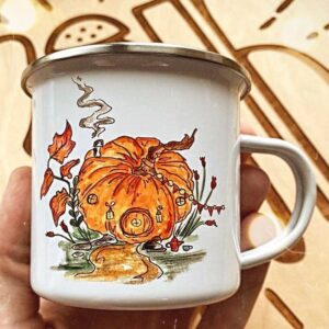 Camping mug "pumpkin"