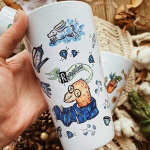 "Ravenclaw"  Сeramic Mugs. You can choose the shape and volume