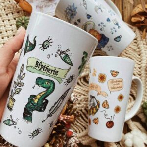 "Slytherin"  Сeramic Mugs. You can choose the shape and volume