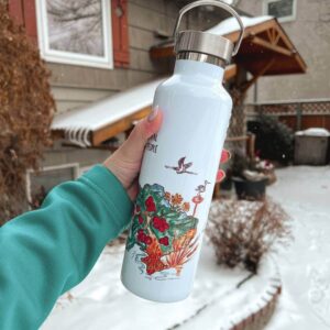 "Ukraine" Thermos Bottle. You can choose the shape and volume