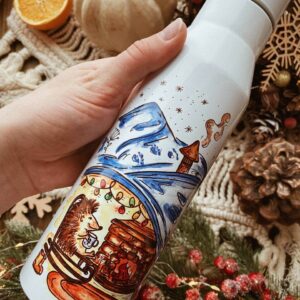 "cozy hole" Thermos Bottle. You can choose the shape and volume