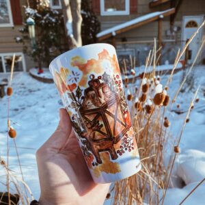 "christmas lights"  Сeramic Mugs. You can choose the shape and volume