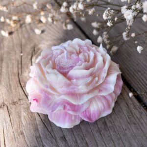 Candle "peony"