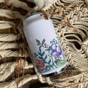 "spring" Vacuum Insulated Coffee Mugs. You can choose the shape and volume